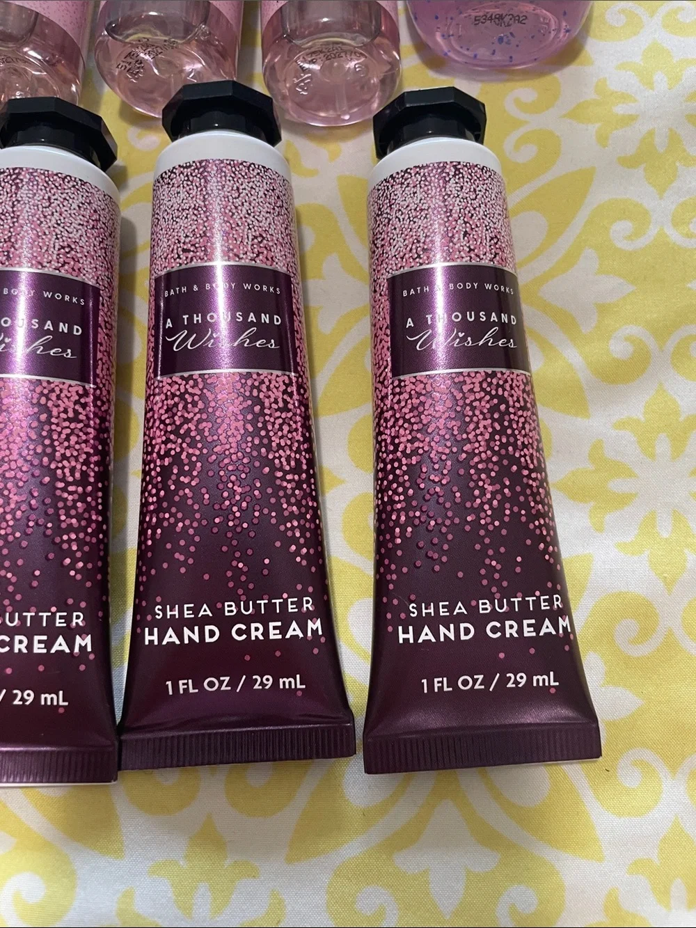Bath & Body Works 9 Piece A Thousand Wishes Hand Creams & Antibac Set NWT